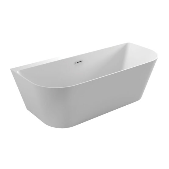 Freestanding Linton Bath tub with 3 curved sides