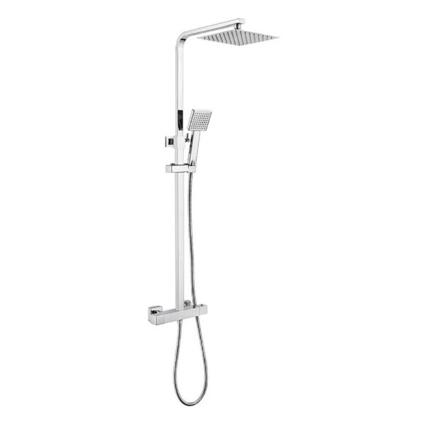 Bathrooms to Love Quadro Cool-Touch Thermostatic Mixer Shower with Overhead shower head