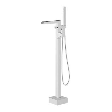 Nilo free standing bath shower mixer tap - chrome- ROOM105717
